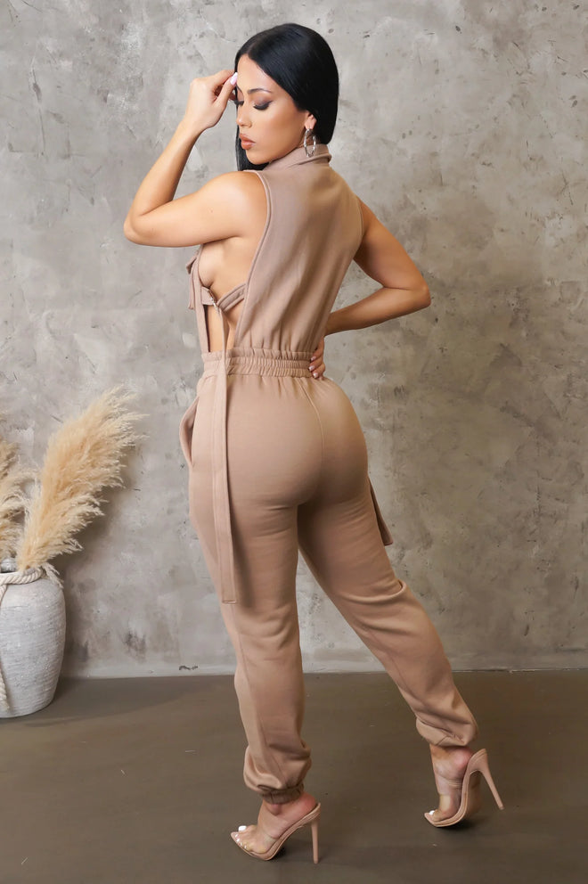 Come to me jumpsuit nude