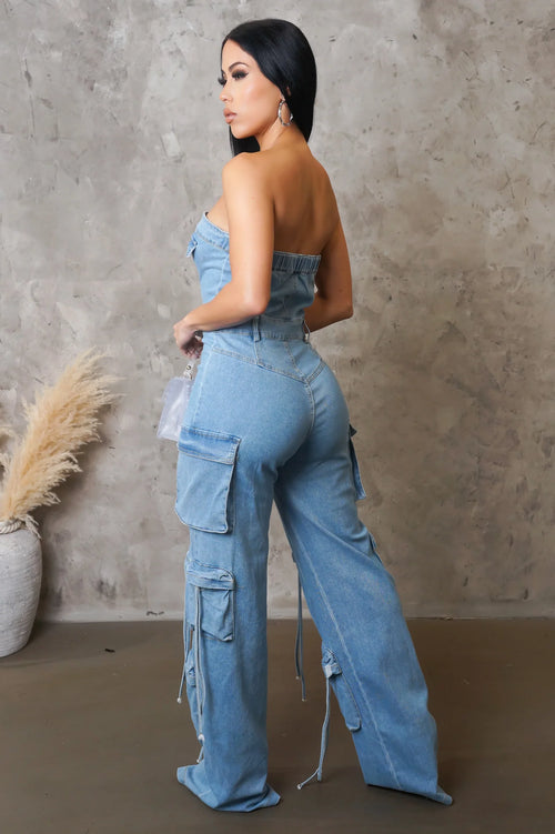 Don’t believe you jumpsuit denim