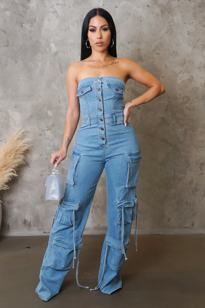 Don’t believe you jumpsuit denim