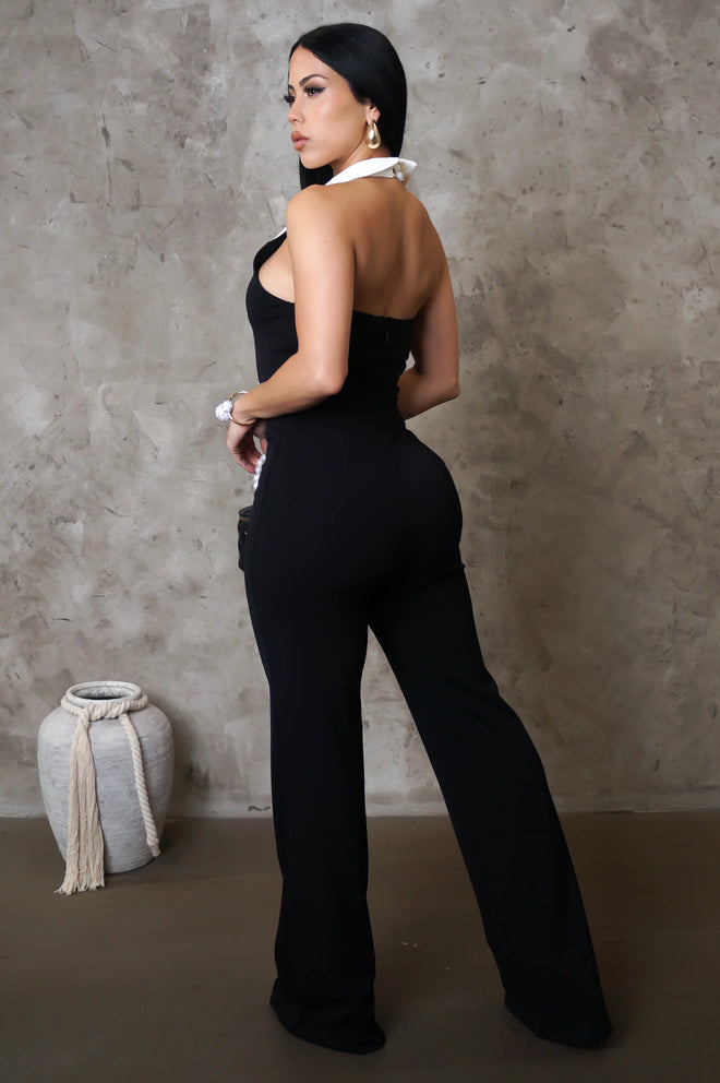 Gardenia jumpsuit black