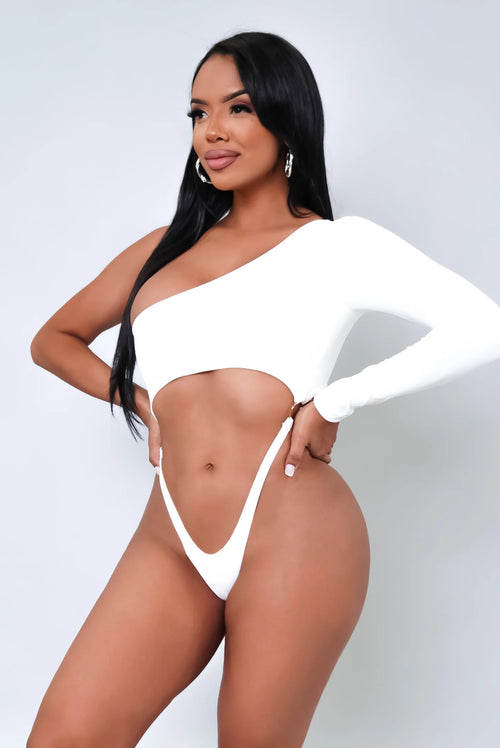 One one  swimsuit white